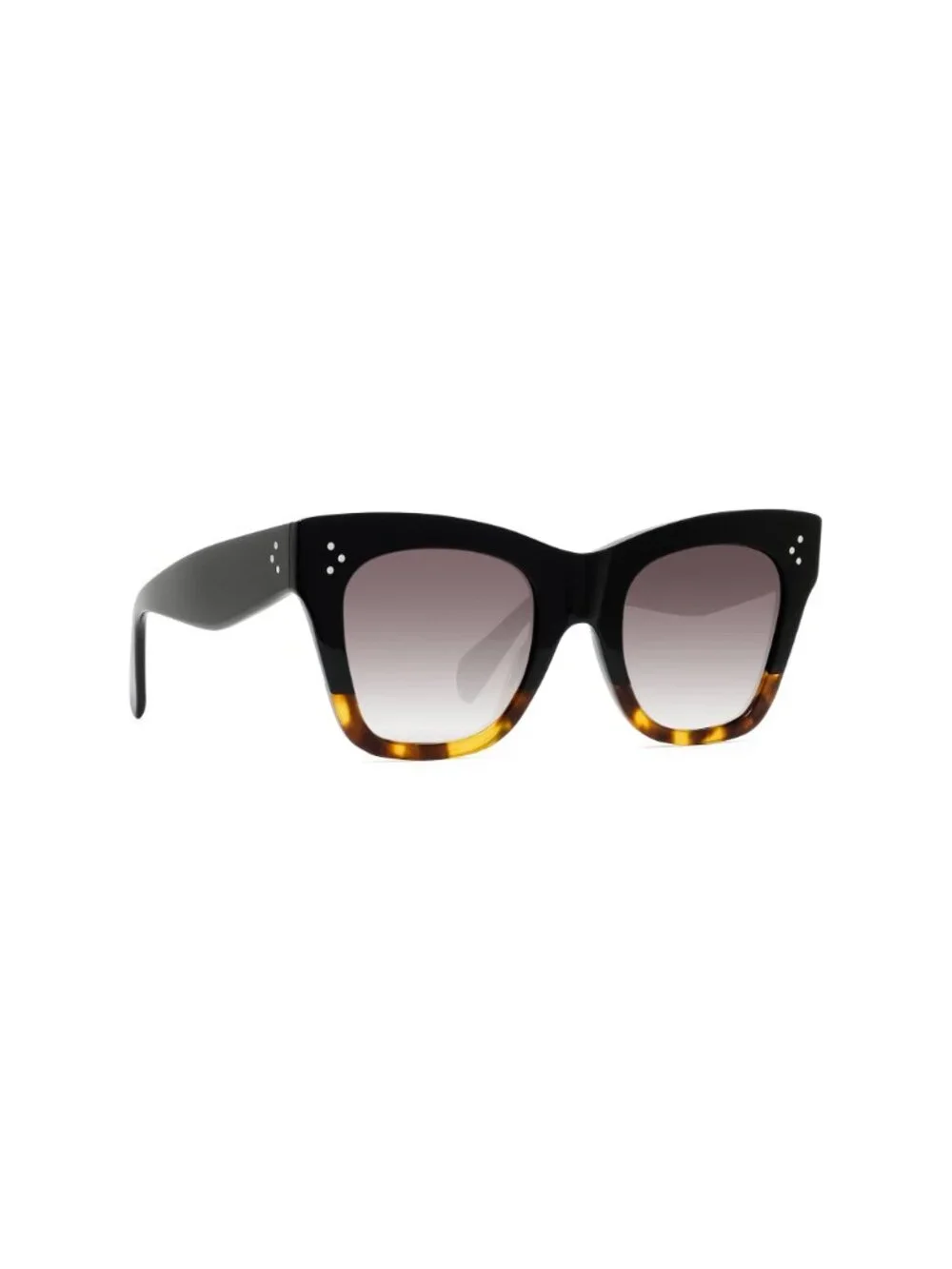 New CELINE Women's Sunglasses Acetate Frame 3 DOTS CL4004IN 05K 50